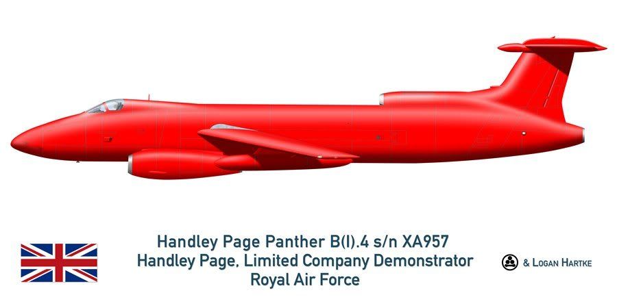 British Handley Page Panther B(I).4 Build Thread - Falklands 1982